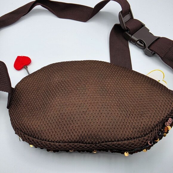 Ty Dangler Beanie Fashion Collection Sloth Sequin Belt Bag Kids Cute Casual - Picture 2 of 4